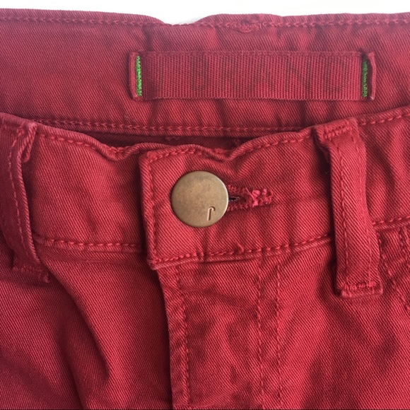❌SOLD❌ J Brand Skinny Leg Red Jeans Size 25 - A22 - Picture 4 of 7